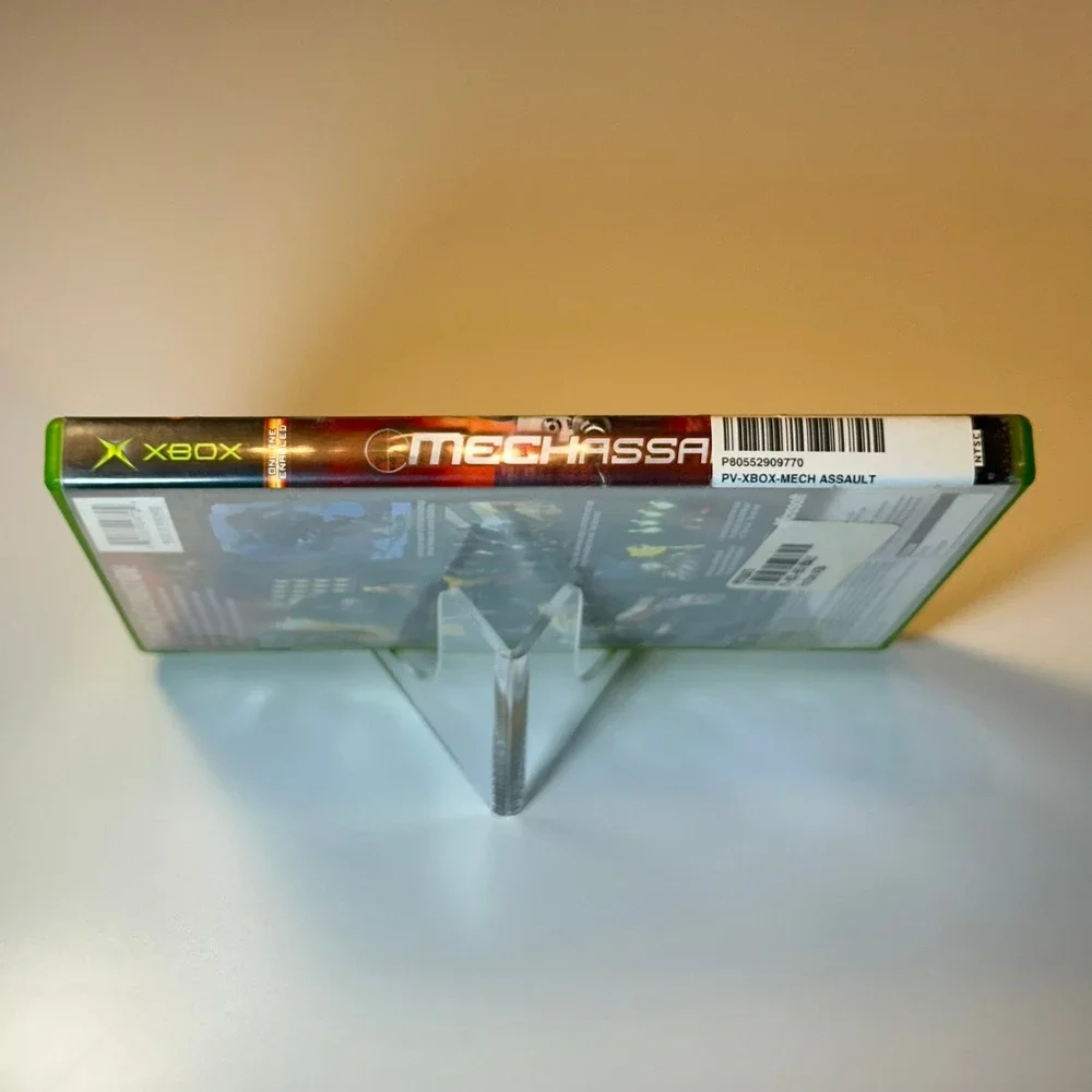 Microsoft MechAssault Xbox Game Original Green Case Good Action Sci-Fi 2002